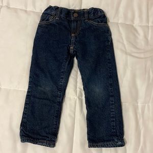 Baby Gap 3T Fleece Lined Jeans